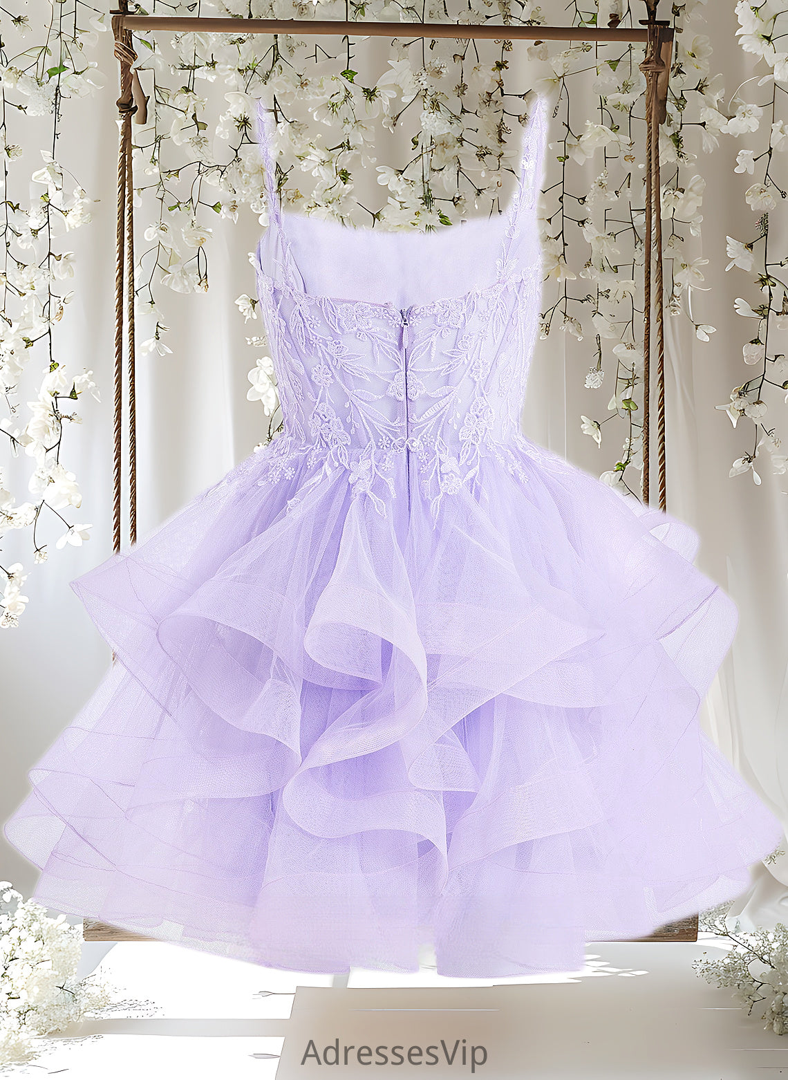 Delaney Ball-Gown/Princess Sweetheart Short Tulle Homecoming Dress HCP0025677