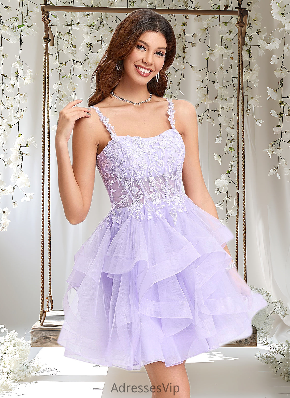 Delaney Ball-Gown/Princess Sweetheart Short Tulle Homecoming Dress HCP0025677