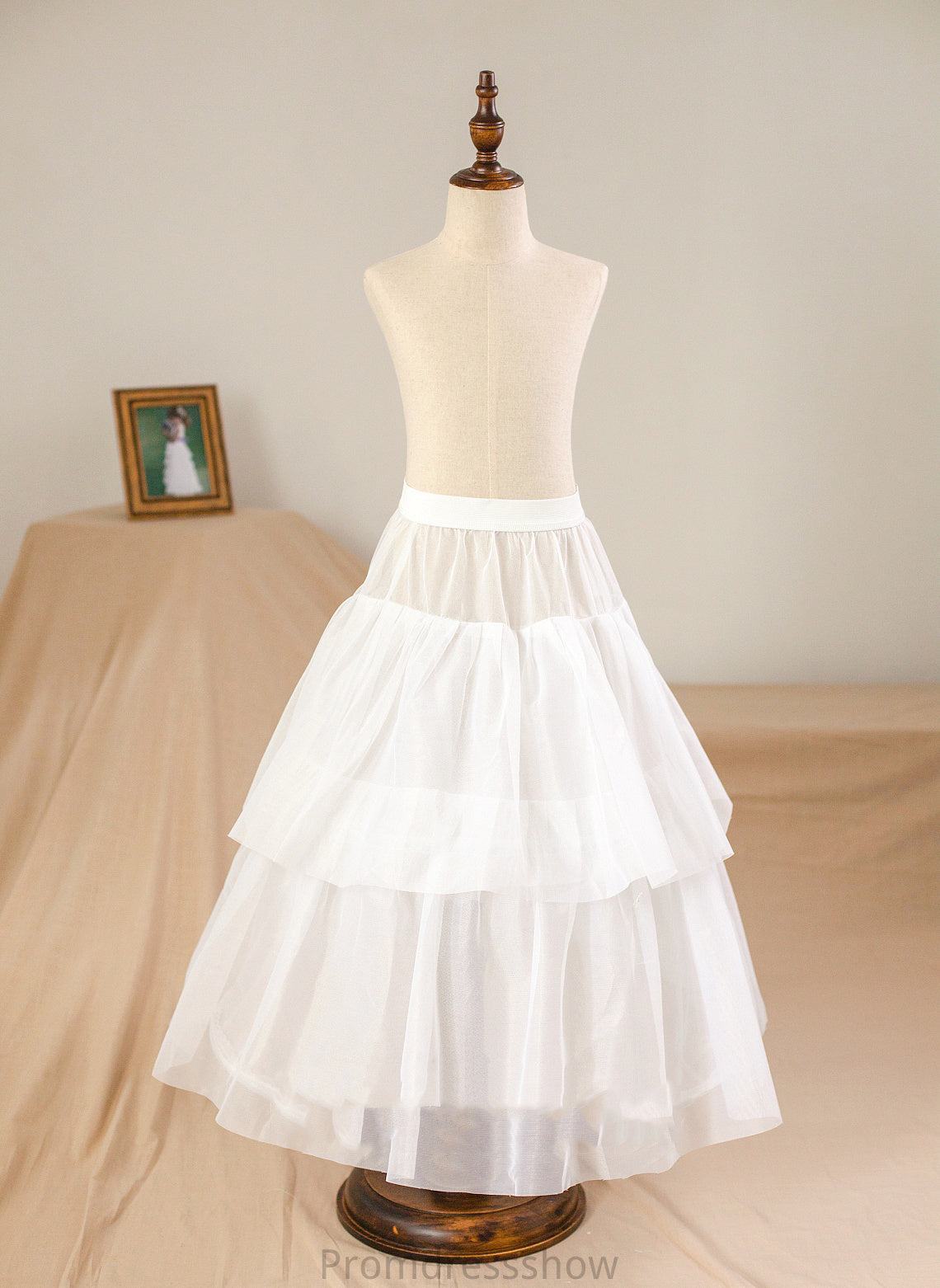 Sleeveless Scoop Flower Girl Dresses Neck Girl Sash/Appliques/Bow(s) With Gown Floor-length (Petticoat - Dress Satin included) NOT Flower Ball Camryn